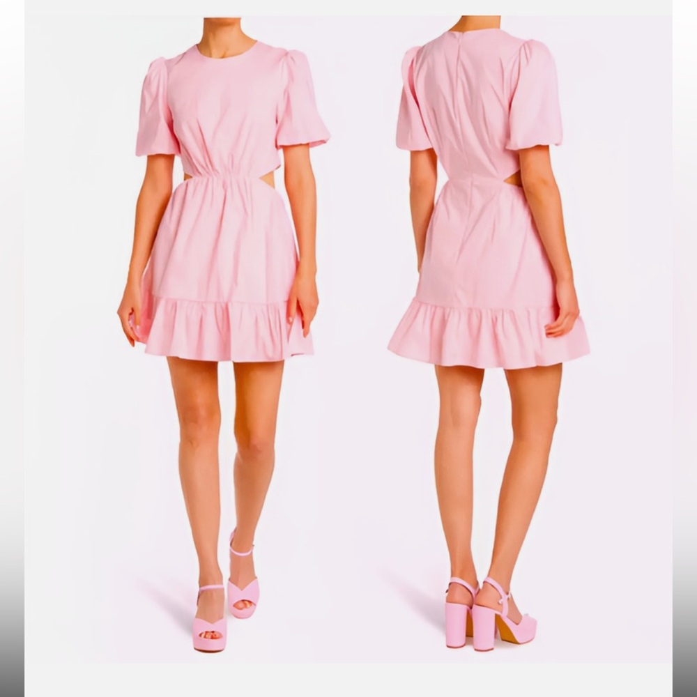 Wayf From Bloomingdale’s Blush Pink Midi Dress